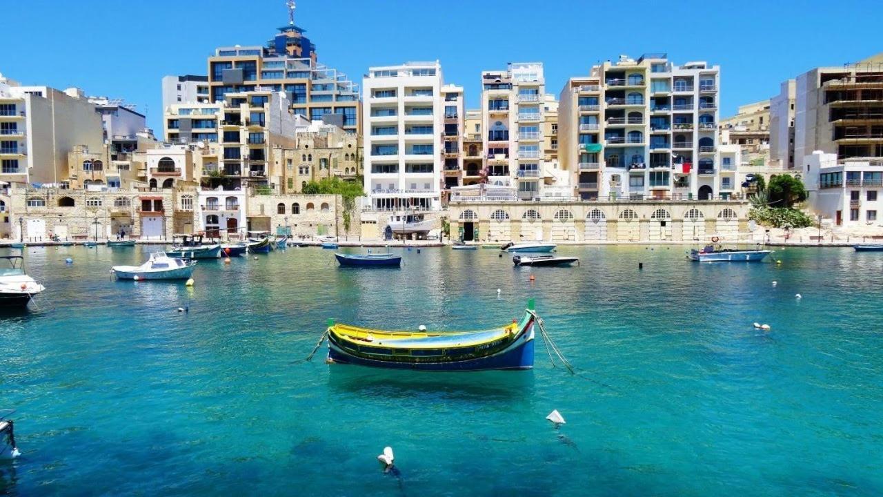 Stylish 2Br Apartment In Central St Julians San Ġiljan Exterior foto